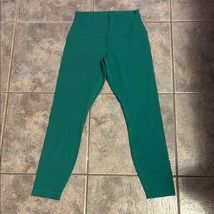 Green High-Waisted Leggings